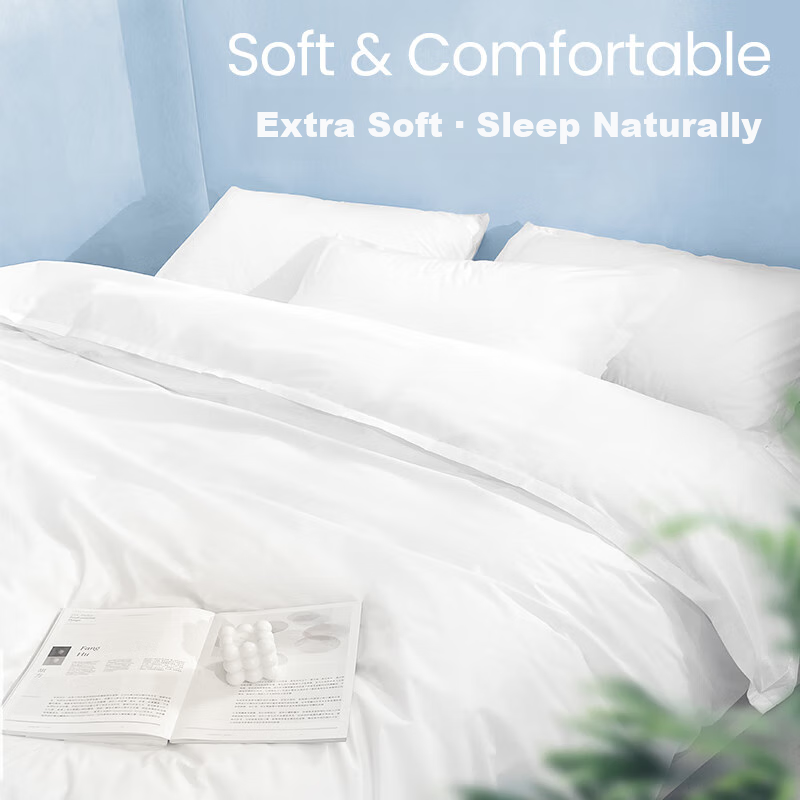 SKINEO Disposable Four-Piece Set, Five-Layer Thickened Hotel Hygiene Bedding, Tr...