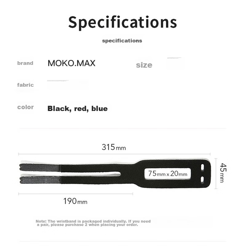 MOKO MAX Italian TFCC Wrist Brace, Sports Fitness Tendonitis Wrist Support, Anti...