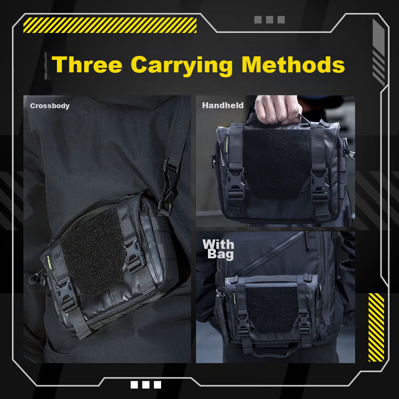 NITECORE SLB05 Functional Commuter Crossbody Bag, Tactical Inner And Outer Expan...