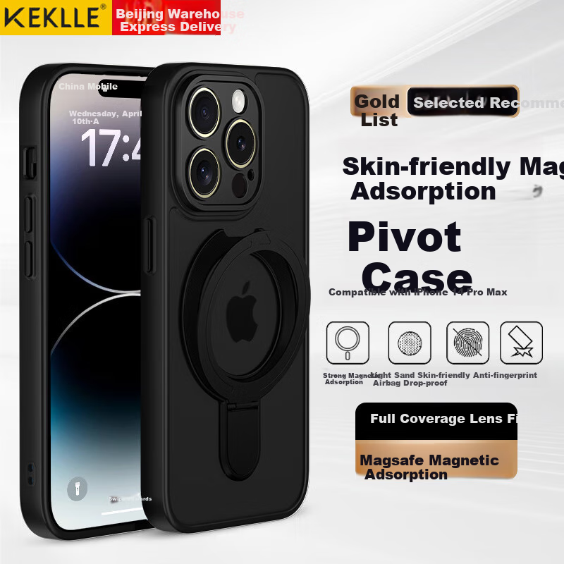 KEKLLE Skin Touch Support Point Case for iPhone 14 Pro Max Phone Case Apple 14 P...
