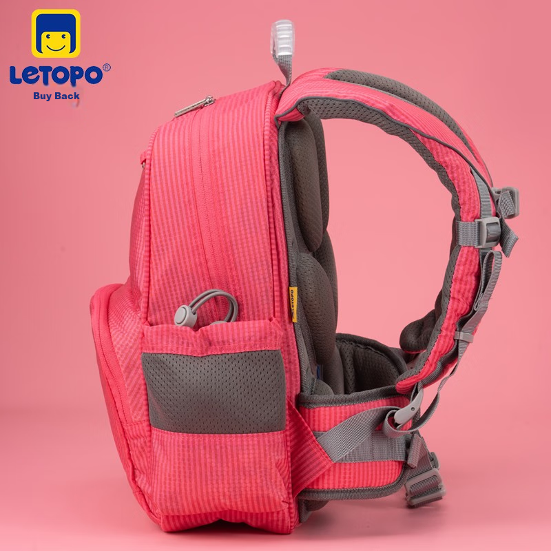 Letopo Elementary School Backpack for Grades 1-3, Spine-Protecting And Pressure-...