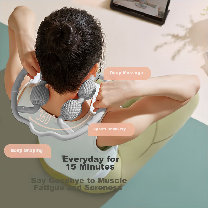 Keep Circular Massage Roller Foam Roller for Muscle Relaxation, Yoga, Legs, Shou...