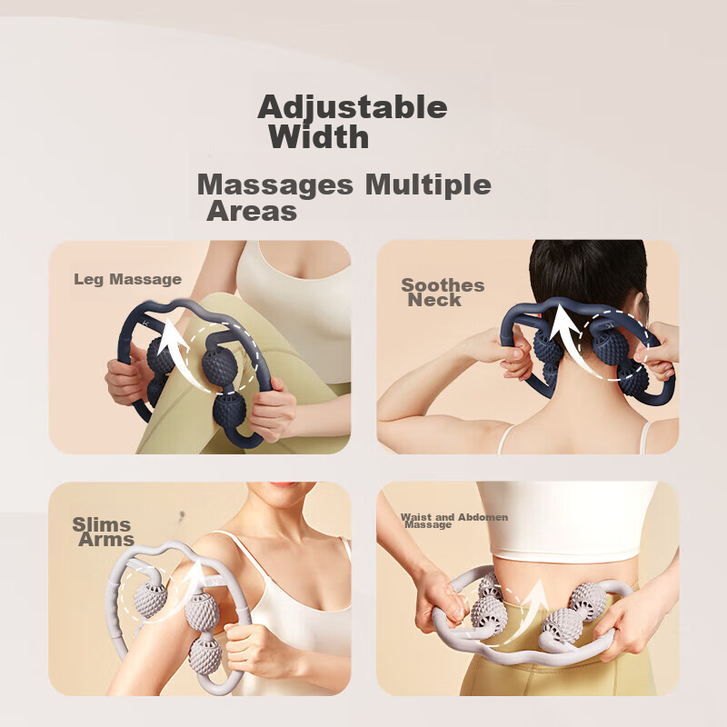 Keep Circular Massage Roller Foam Roller for Muscle Relaxation, Yoga, Legs, Shou...