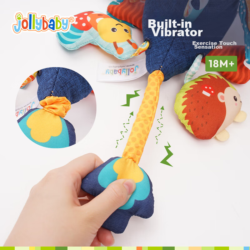 Jollybaby Baby 0-1 Year Old Head-Lifting Practice, Grasping Training, Stroller T...