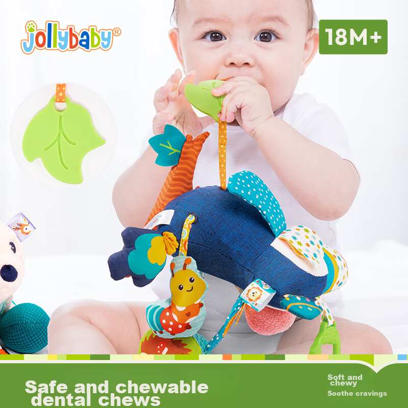 Jollybaby Baby 0-1 Year Old Head-Lifting Practice, Grasping Training, Stroller T...