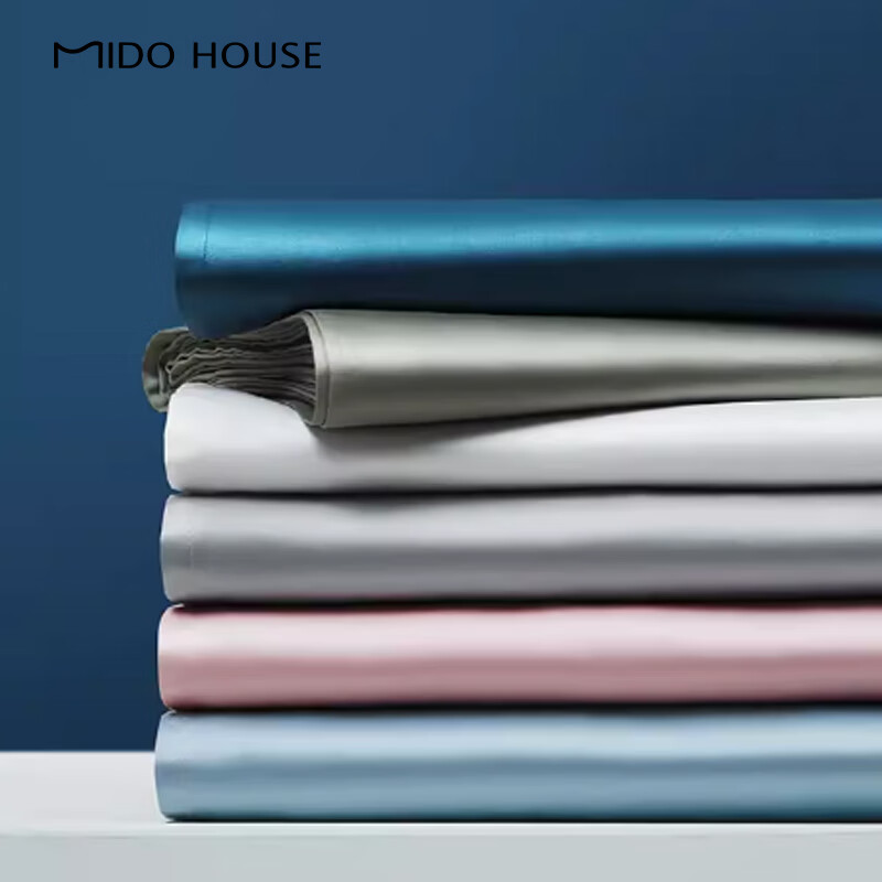 MIDO HOUSE Mingdu 100% Cotton Fitted Sheet Pure Cotton Class A Cotton Bed Cover...