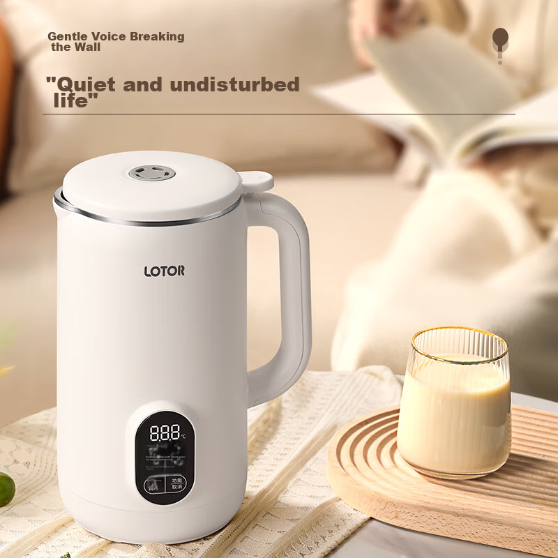 LOTOR Mini Soy Milk Maker, Compact Portable Blender for Home Use, Fully Automati...
