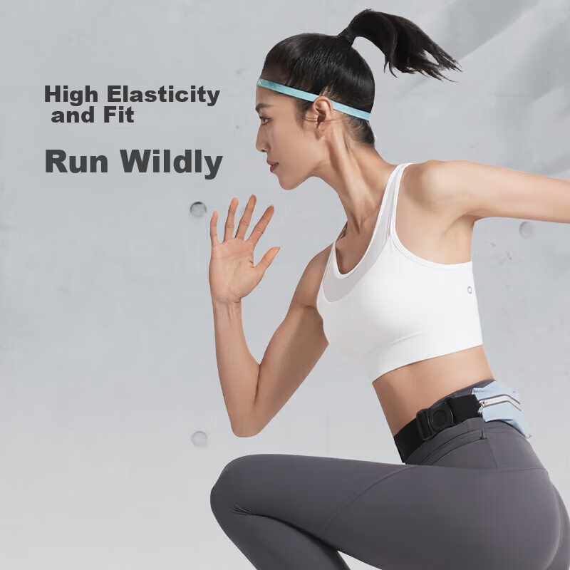 Keep Dual-Compartment Waterproof Running Waist Pack, Marathon Running Sports Pro...