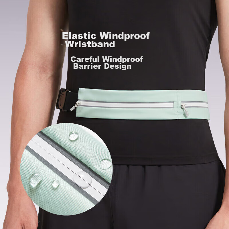 Keep Dual-Compartment Waterproof Running Waist Pack, Marathon Running Sports Pro...