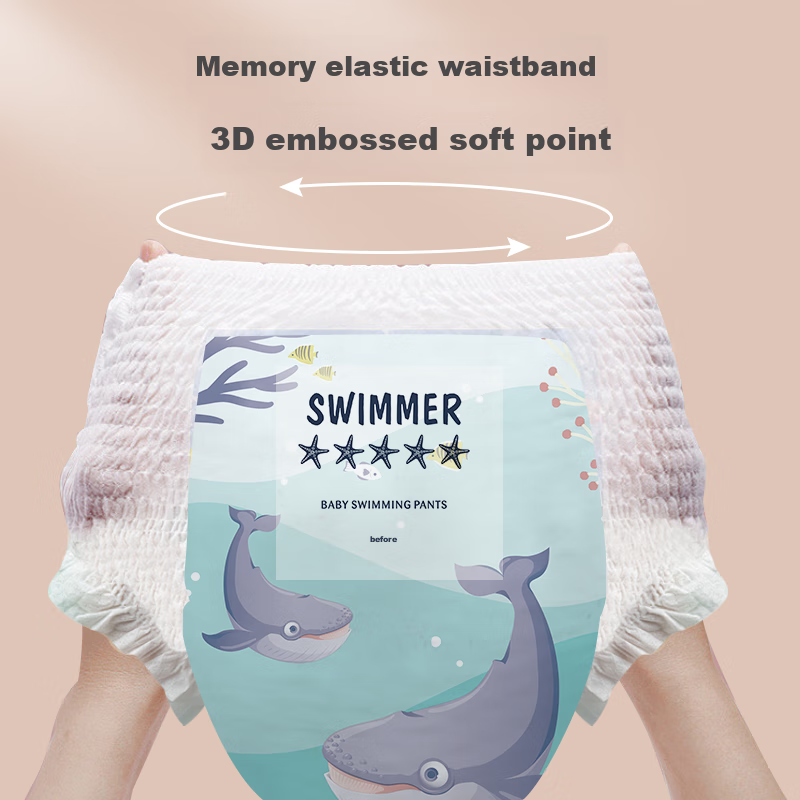 Ocheers UK [12 Pieces] Baby Swim Diapers, Full Coverage for Girls And Boys, Wate...