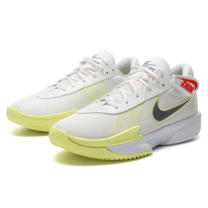 NIKE Men's Low-Top Basketball Shoes ZOOM G.T. CUT Athletic Shoes FB2598-106 Whit...