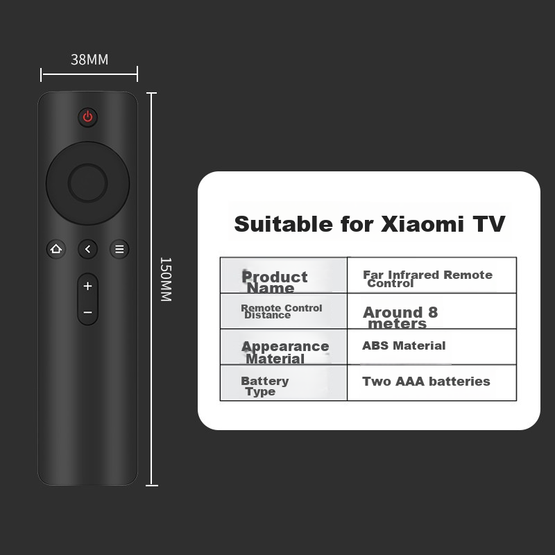 ProPre Compatible with Xiaomi TV Remote Control, Xiaomi Network TV Box 3/4A/4C/4...