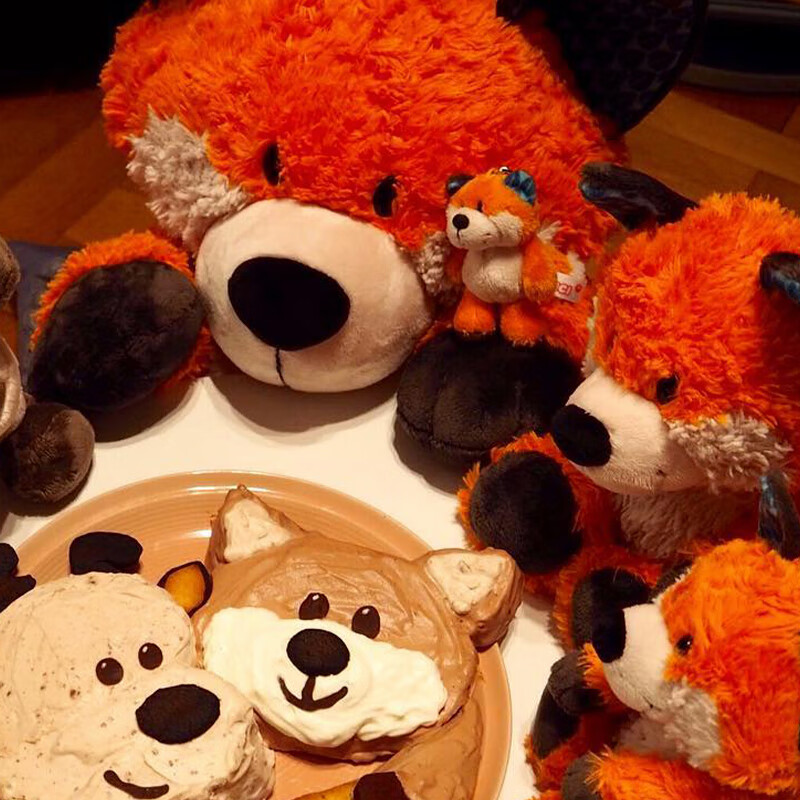 NICI Birthday Gift, Birthday Doll, Fox Flying Doll, Plush Toy, Cute Pillow, Stuf...