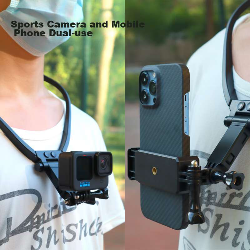 KYOTSU Action Camera Neck Strap for GoPro 13/12/11/10/9/8, DJI Action 5/4/3, Ins...