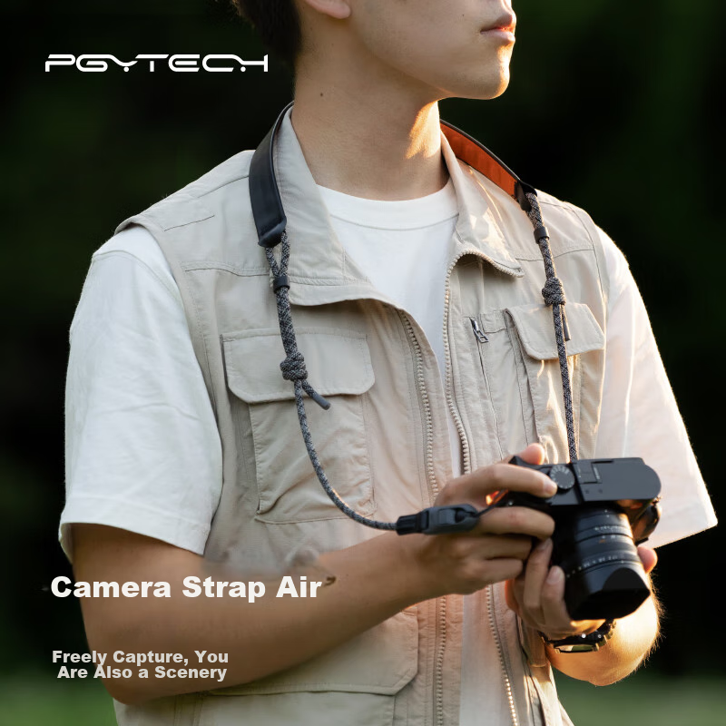 PGYTECH Camera Shoulder Strap, Dandelion Camera Strap, Air Quick-Release DSLR Sh...