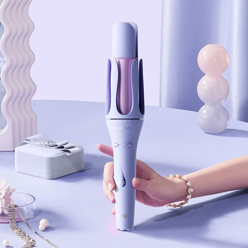 Lena 3rd Generation Automatic Curling Iron 40mm, Lazy Anti-Scalding Fully Automa...