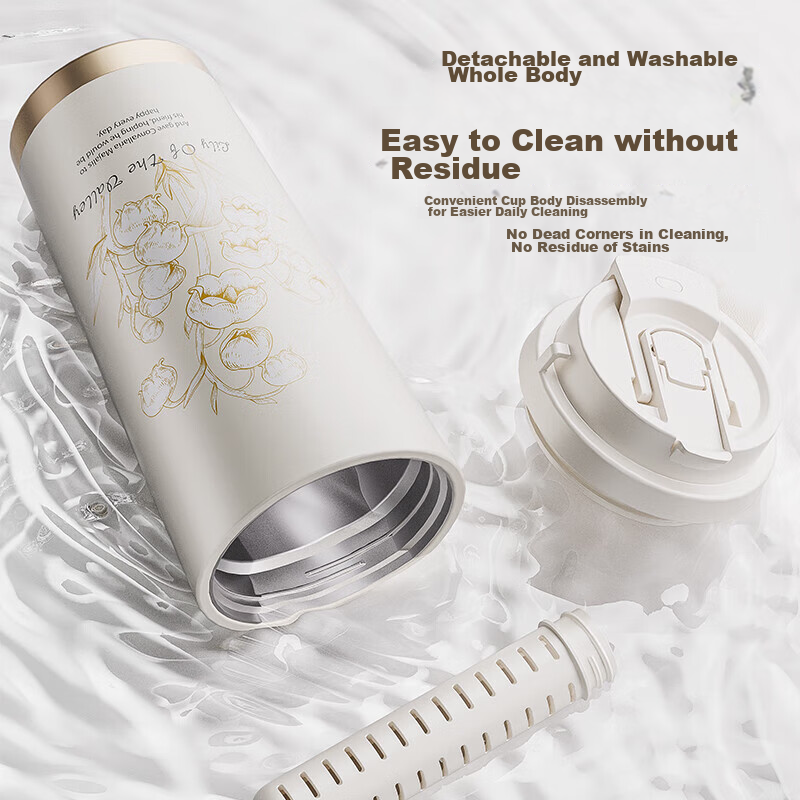 PAKCHOICE Insulated Mug for Men And Women, Stylish Water Bottle with 316 Stainle...