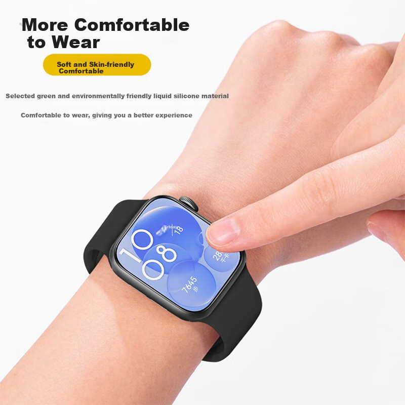 Silicone Buckle Strap for Huawei Watch Fit3