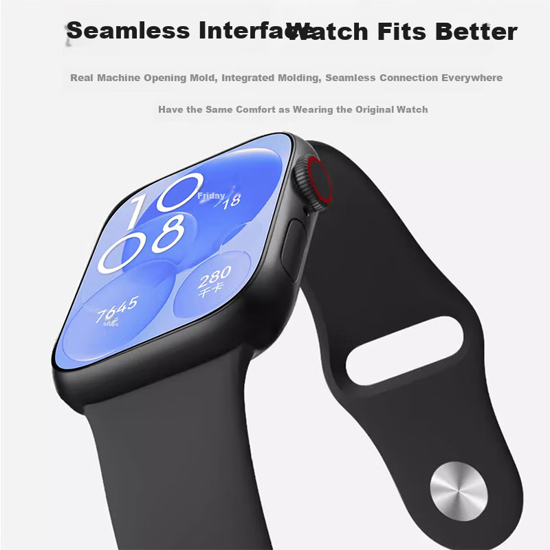 Silicone Buckle Strap for Huawei Watch Fit3