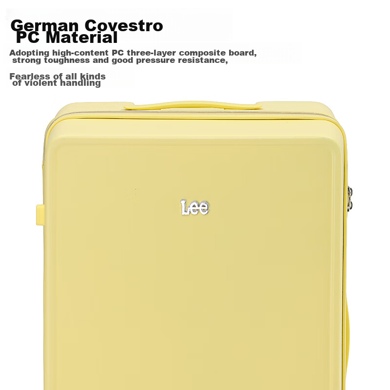 Lee High-Quality Zipper Suitcase, Luggage for Women And Men, Student Carry-On, T...