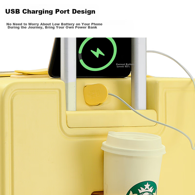 Lee High-Quality Zipper Suitcase, Luggage for Women And Men, Student Carry-On, T...