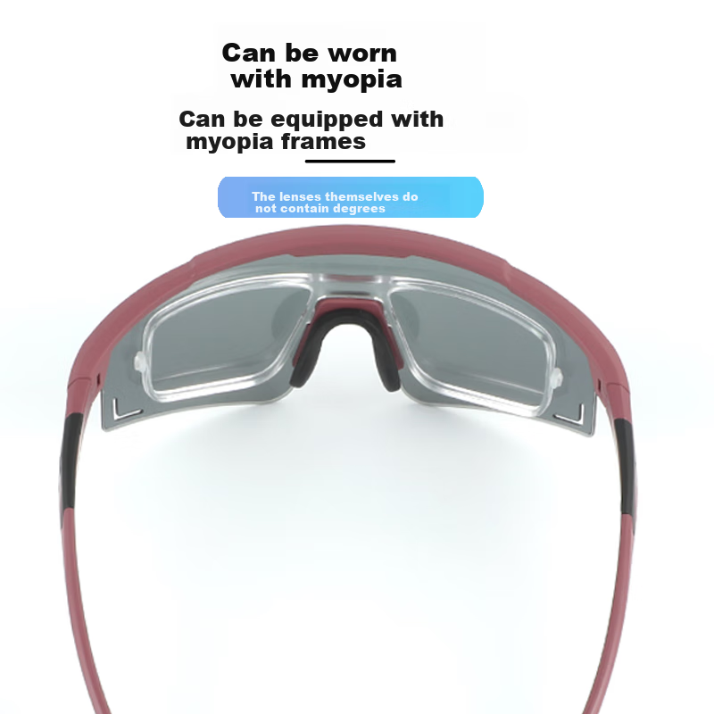 OUPOOR Anti-fog Sports Cycling Glasses with Photochromic Lenses for Day and Nigh...