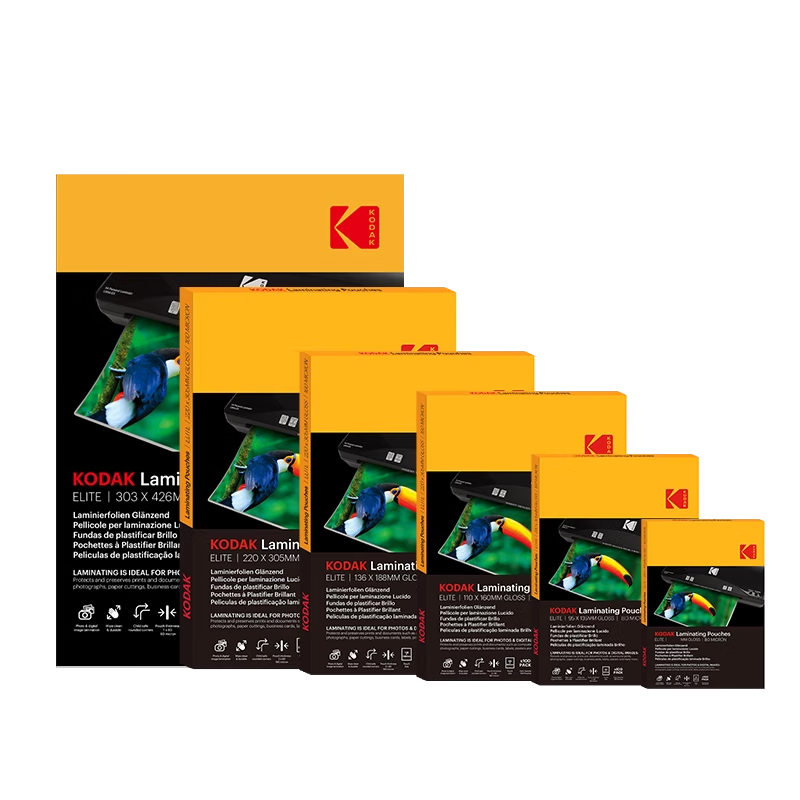 KODAK Laminating Pouches, 6-Inch Laminator Film, 7 Mil Photo Film, Laminating Po...