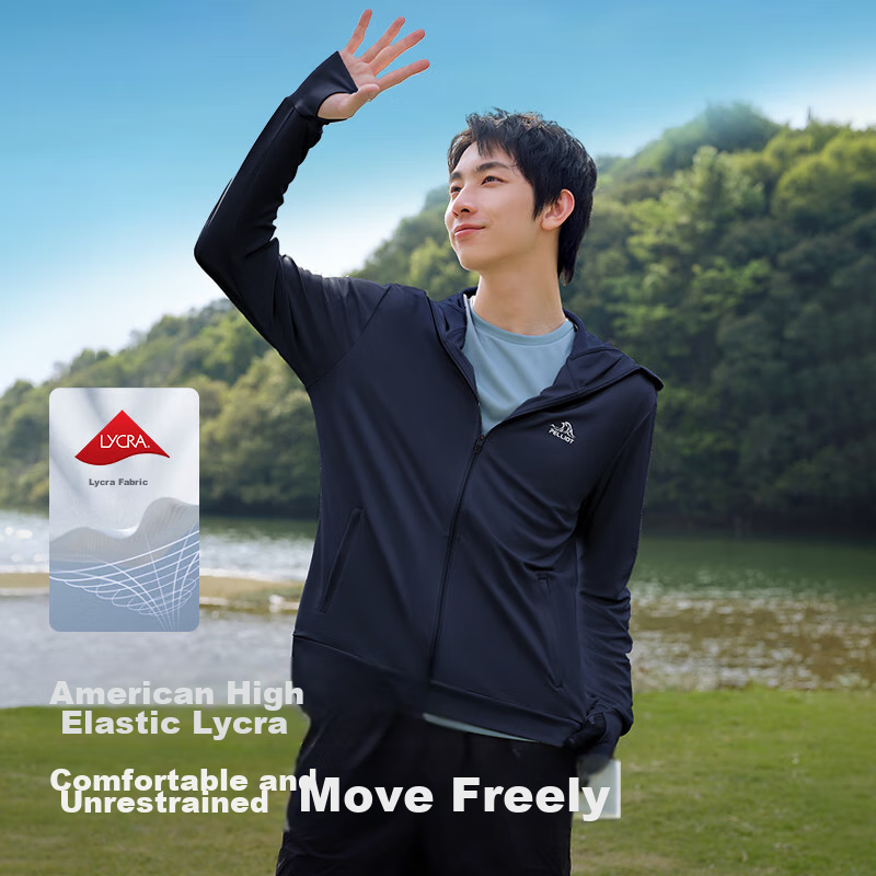 Pelliot Outdoor Sun Protection Jacket for Men, UV-Resistant Summer Coat, Cool An...