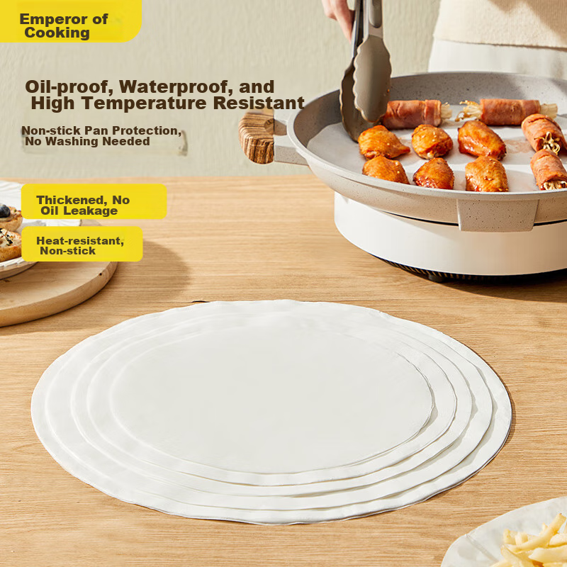 Chuidahuang Silicone Paper, Barbecue Meat Air Fryer Tin Foil Steamer Paper Mat,...