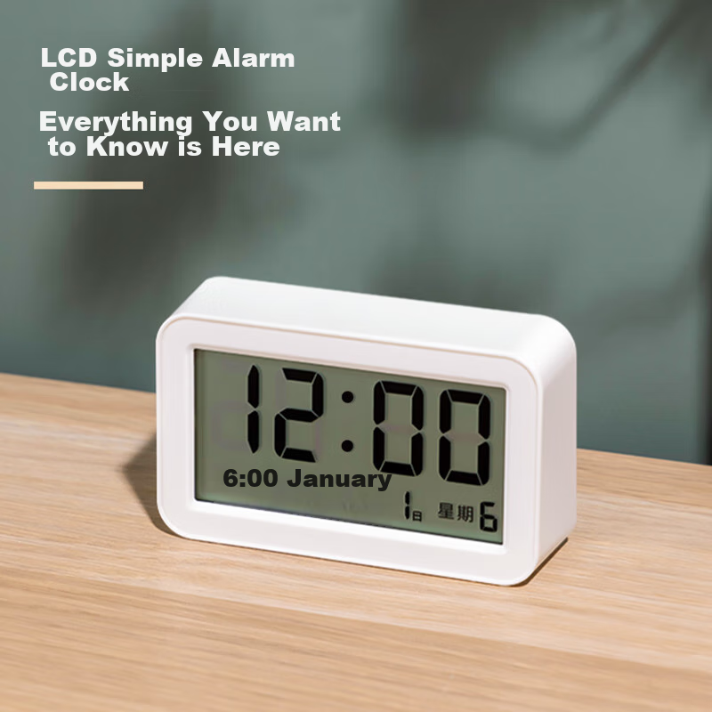 Deli Multifunctional Electronic Alarm Clock for Children's Bedroom, Smart Bedsid...