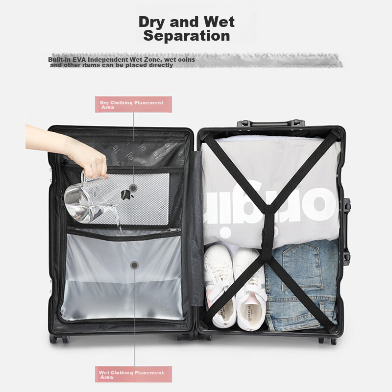 Paul Frank Luggage, 20-Inch Suitcase for Men And Women, Quiet Wheels, 360-Degree...