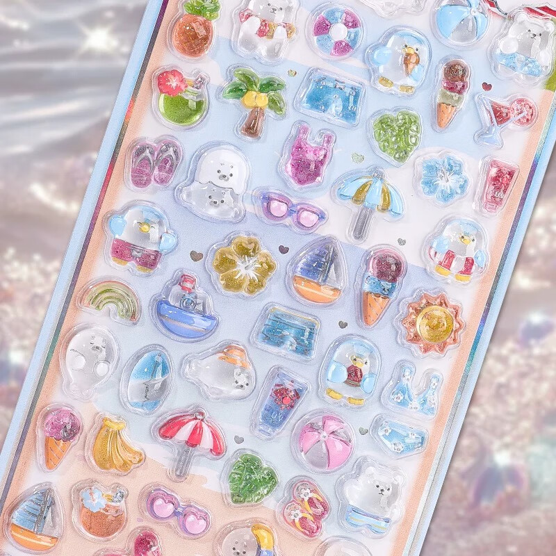 Chu Ge Sticker Children's Diamond Sticker Toy Boys and Girls Cartoon Three-dimen...