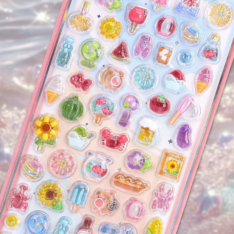 Chu Ge Sticker Children's Diamond Sticker Toy Boys and Girls Cartoon Three-dimen...