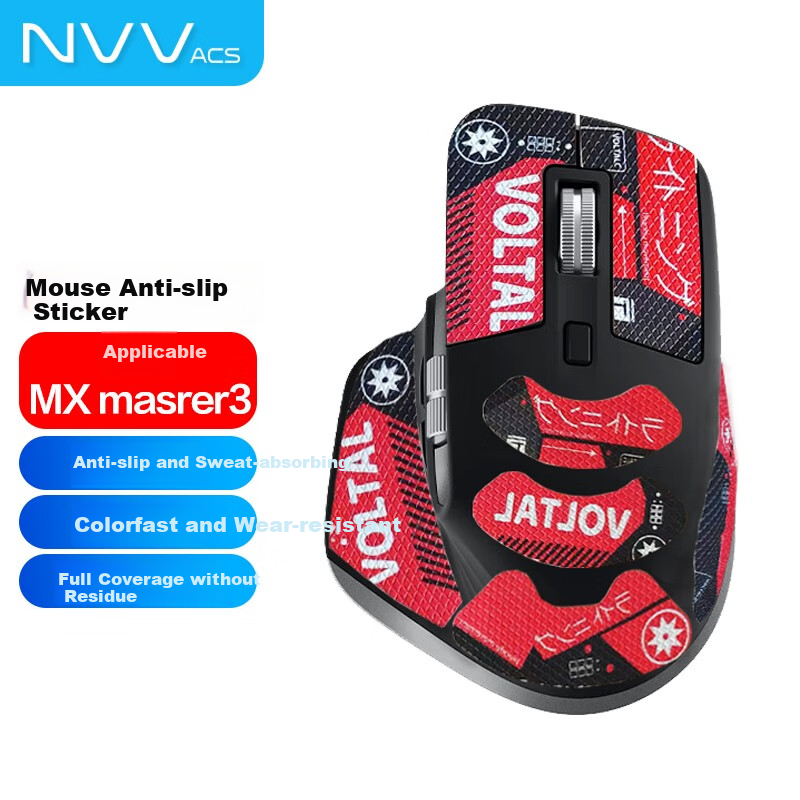 NVV Logitech MX Master3 Mouse Sticker Sweat Absorption Anti-slip Sticker Anti-sc...