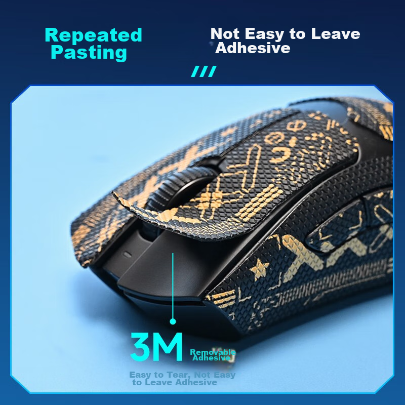 NVV Logitech MX Master3 Mouse Sticker Sweat Absorption Anti-slip Sticker Anti-sc...