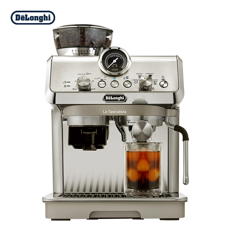 Delonghi [Government Subsidy] Coffee Machine, Cold Brew Semi-Automatic Coffee Ma...