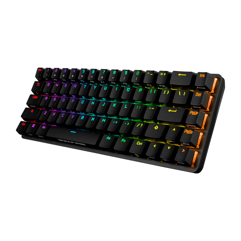 ROG Magician NX Mechanical Keyboard, Wireless Keyboard, Gaming Keyboard, 68-Key...