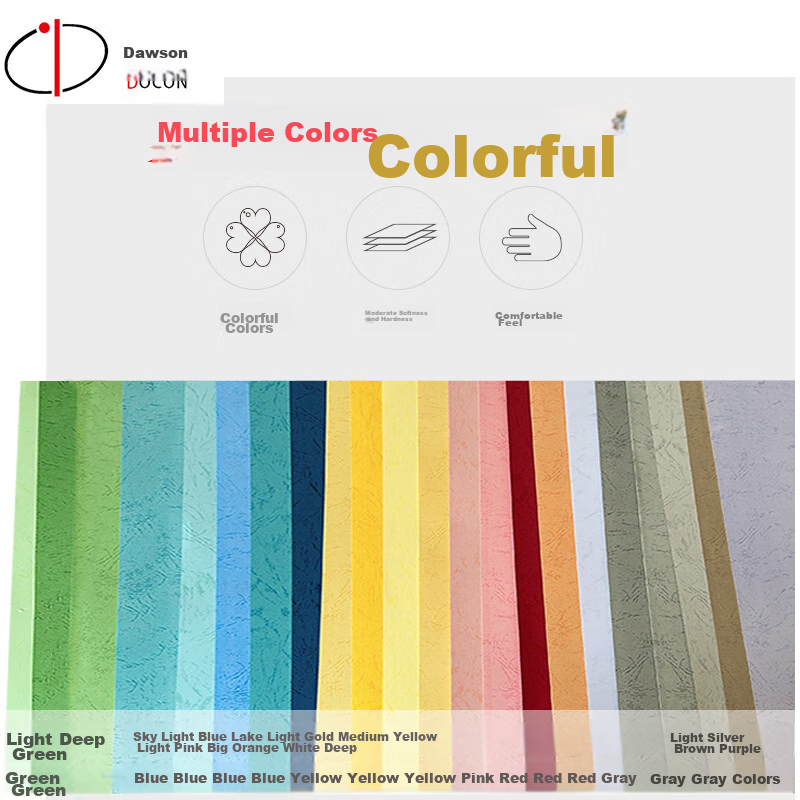 Daodun DOCON 180g A3++ Flat Leather Texture Paper Cover Paper for Glue Binding M...