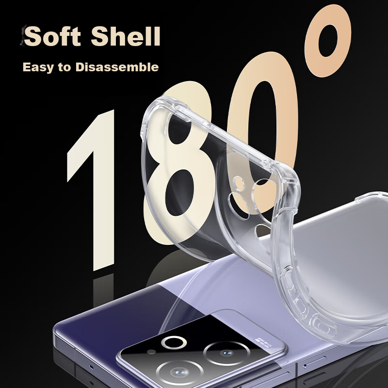 BIAZE Compatible with Realme GT6 Phone Case, Realme GT6 Protective Cover, Full P...