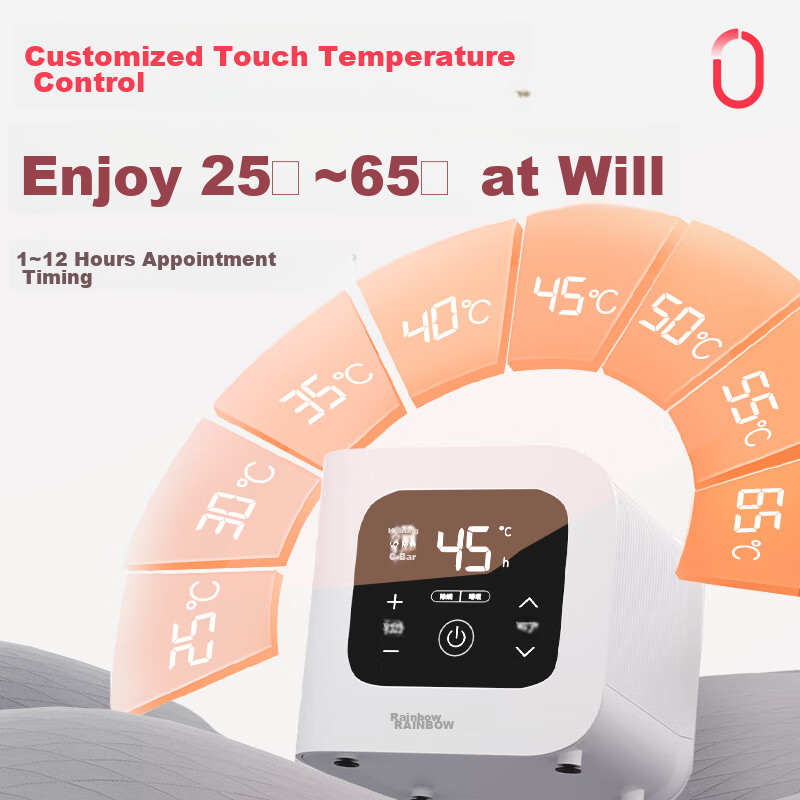 Rainbow Double-Person Rapid Heating Touch Control Temperature Adjustable Smart T...