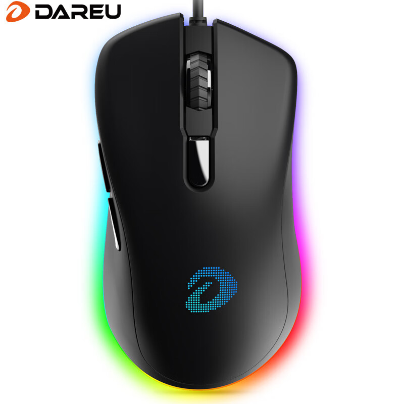 Dareu Pastoral Rainbow Edition EM908 Mouse, Gaming Mouse, Wired Mouse, E-Sports...