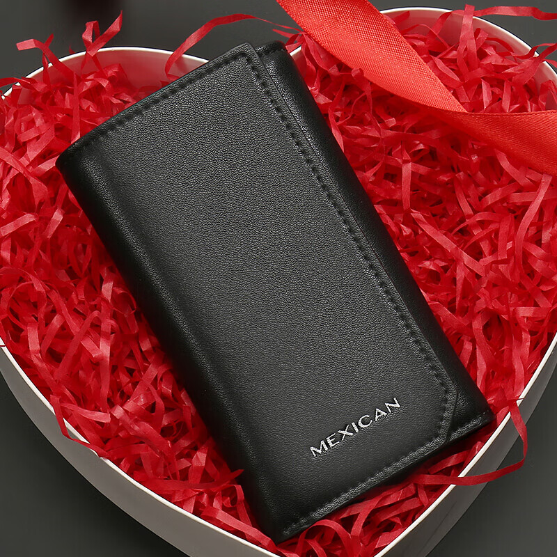 Scarecrow Car Key Case, Unisex Cowhide Card Holder, Zipper Coin Purse, Multifunc...