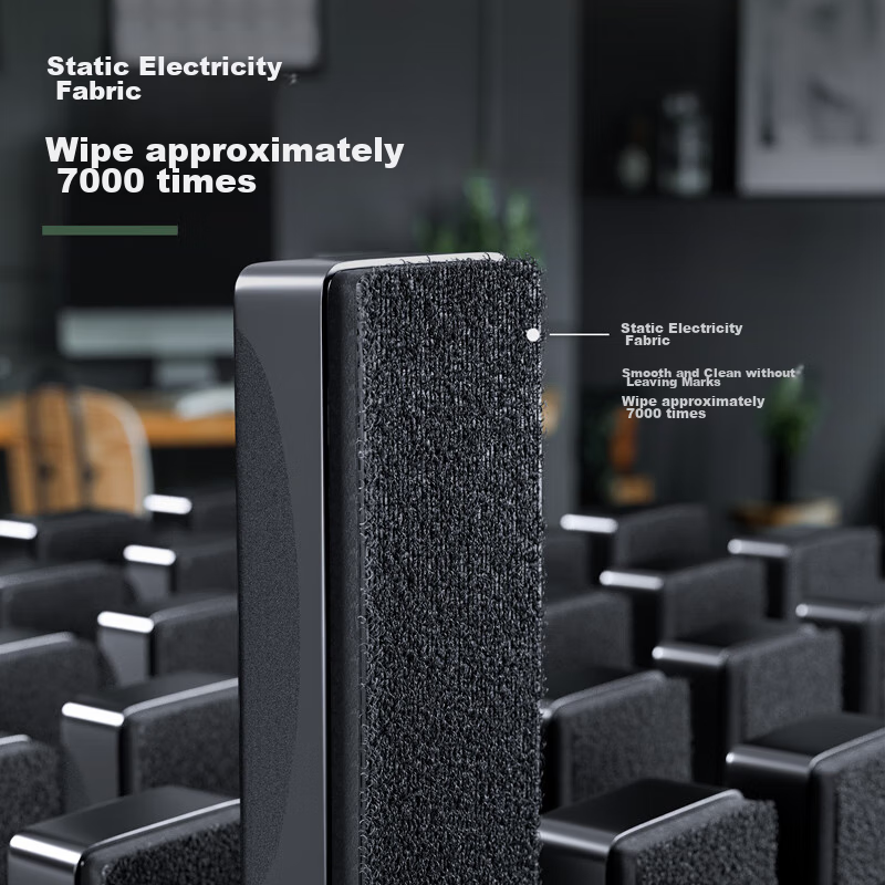 Deli Magnetic Whiteboard Eraser, Front-Adhesive Blackboard Eraser, Whiteboard Ac...