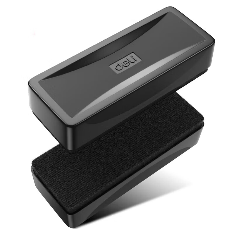 Deli Magnetic Whiteboard Eraser, Front-Adhesive Blackboard Eraser, Whiteboard Ac...