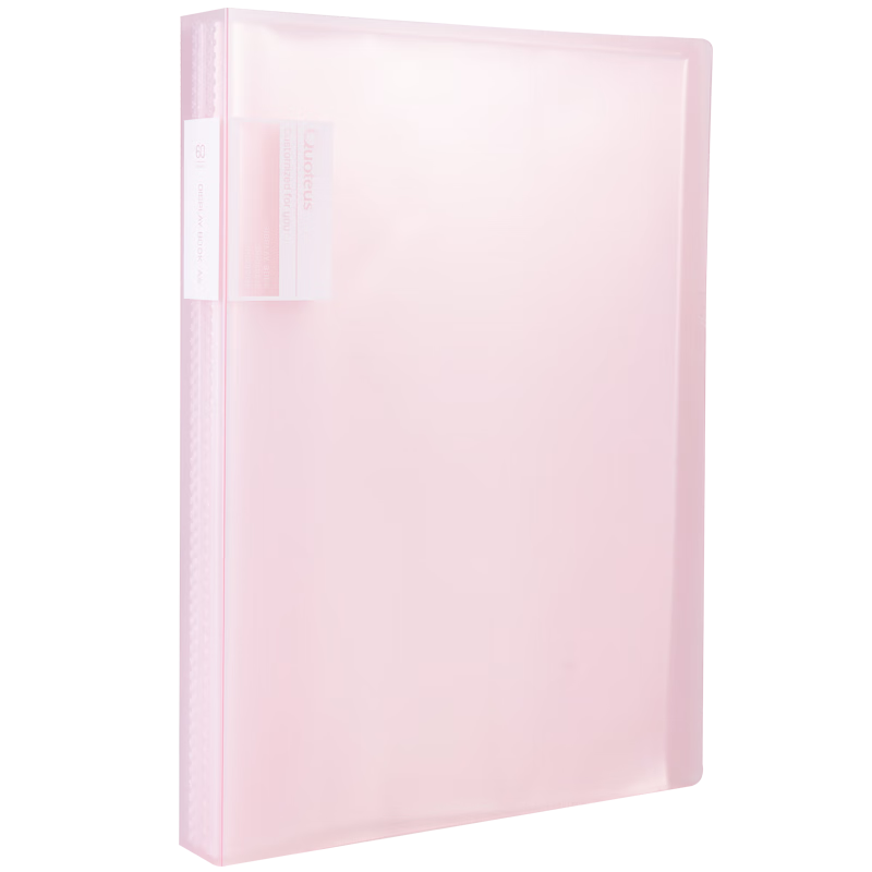 Deli A4/20-Page Document Folder with Pockets, Certificate Collection Folder, Pre...