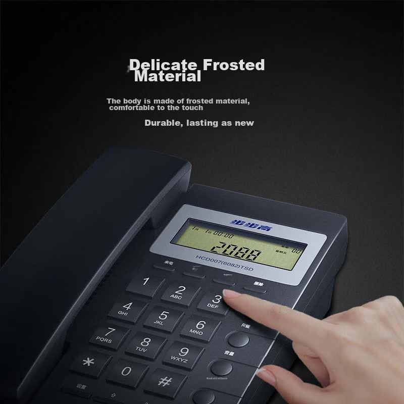 BBK Landline Telephone, Fixed-Line Phone for Office And Home Use, Durable, Dual-...