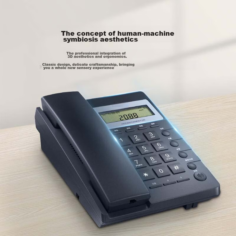 BBK Landline Telephone, Fixed-Line Phone for Office And Home Use, Durable, Dual-...