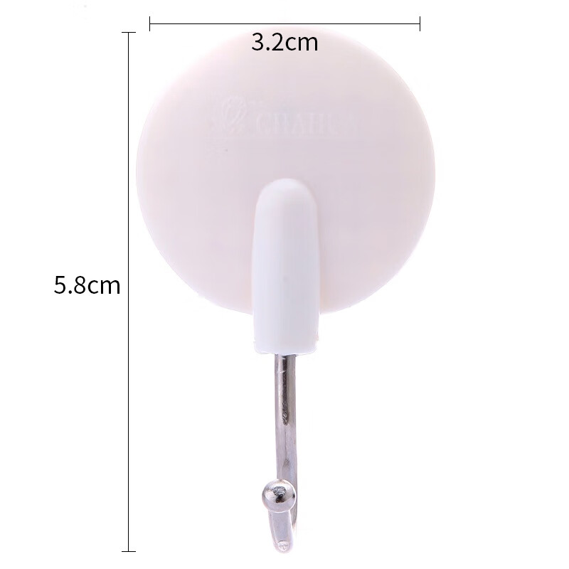 Camellia Hook Stickers, No-Nail Bathroom Door Adhesive Hooks, Shower Room Towel...