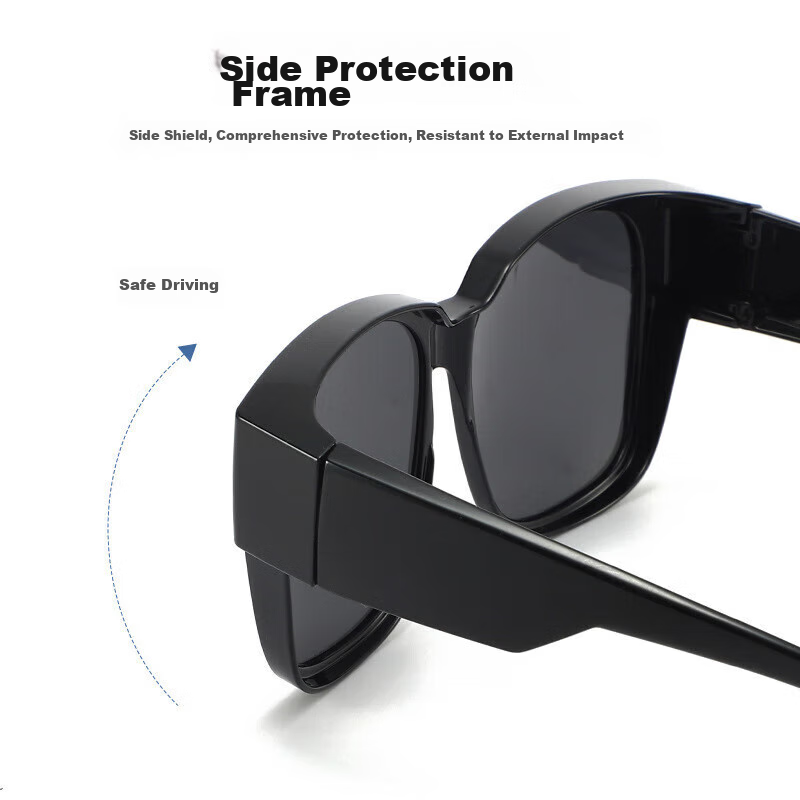CUTCH Sunglasses Clip-On, Sunglasses Clip-On for Nearsighted Glasses, Sunglasses...