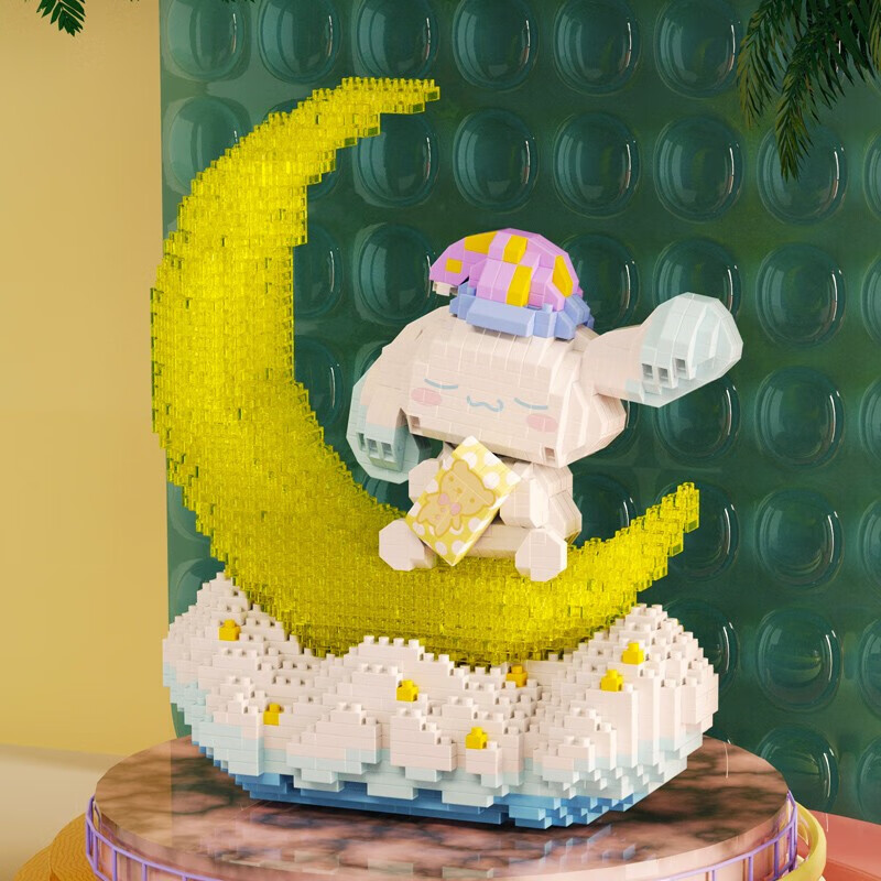 Dadao Is Not Compatible with Lego, Girls' Building Blocks, Cinnamoroll Model, Ch...